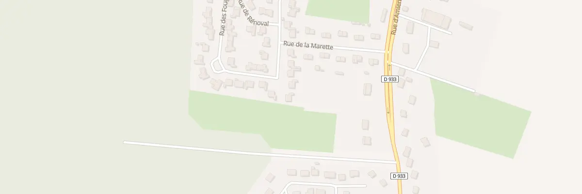 Plan du 61 Rue des Fougeres à Flesselles