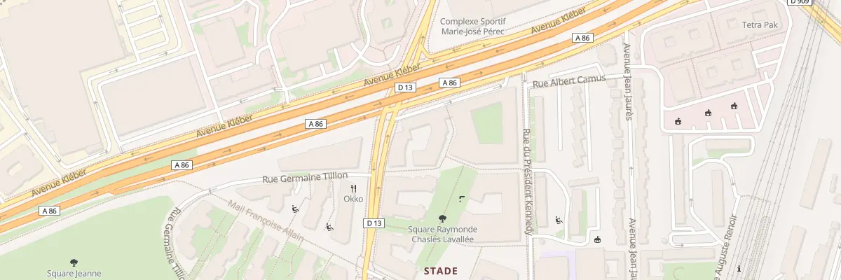 Plan du 5 Rue Estelle Rouat à Colombes