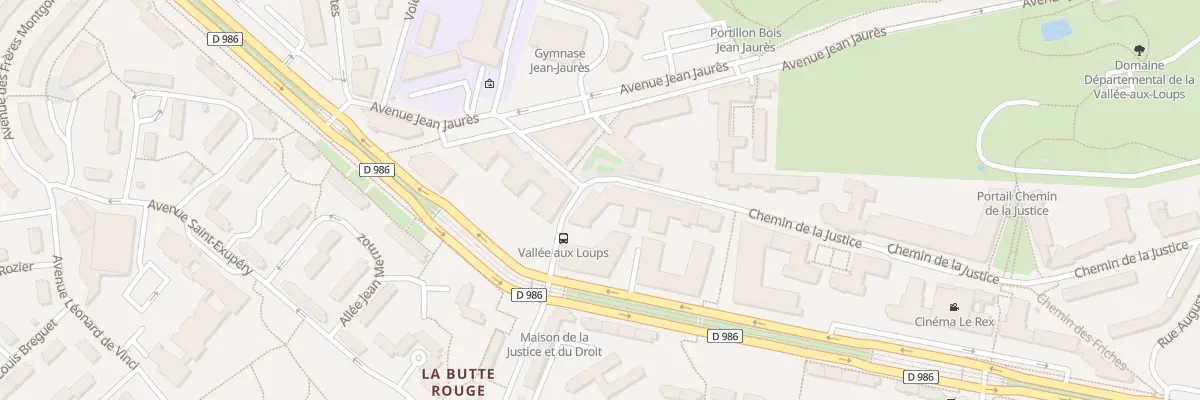 Plan du 1 Rue Nicolas Appert à Châtenay-Malabry