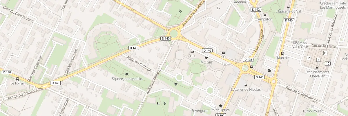 Plan du 56 Rue Jean Moulin à Ermont