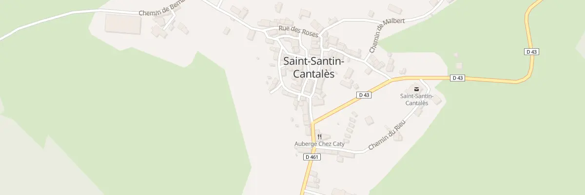 Plan du 5014 Le Bourg à Saint-Santin-Cantalès