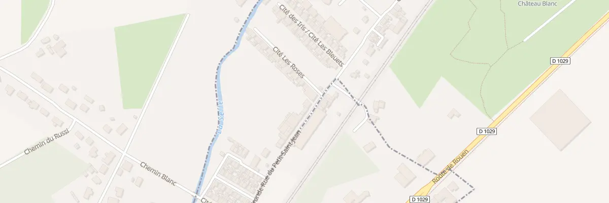 Plan du 306 Gr Grande Rue Petit St Jean à Amiens