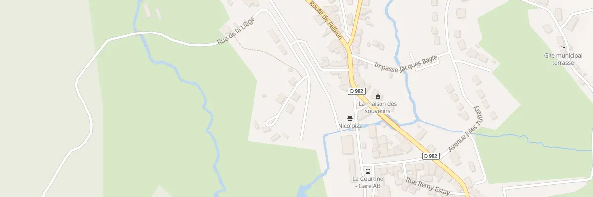 Plan du 1 Rue des Rivaux à La Courtine