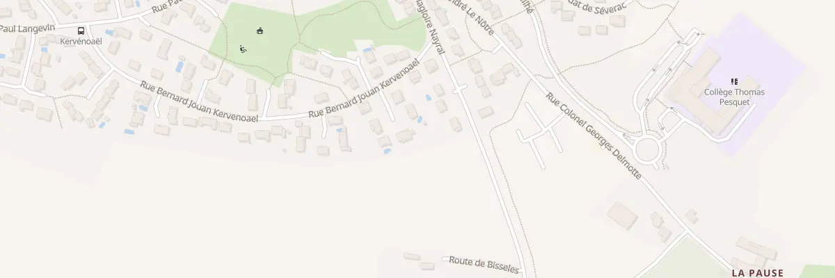 Plan du 50 Rue B Jouan Kervenoael à Castres