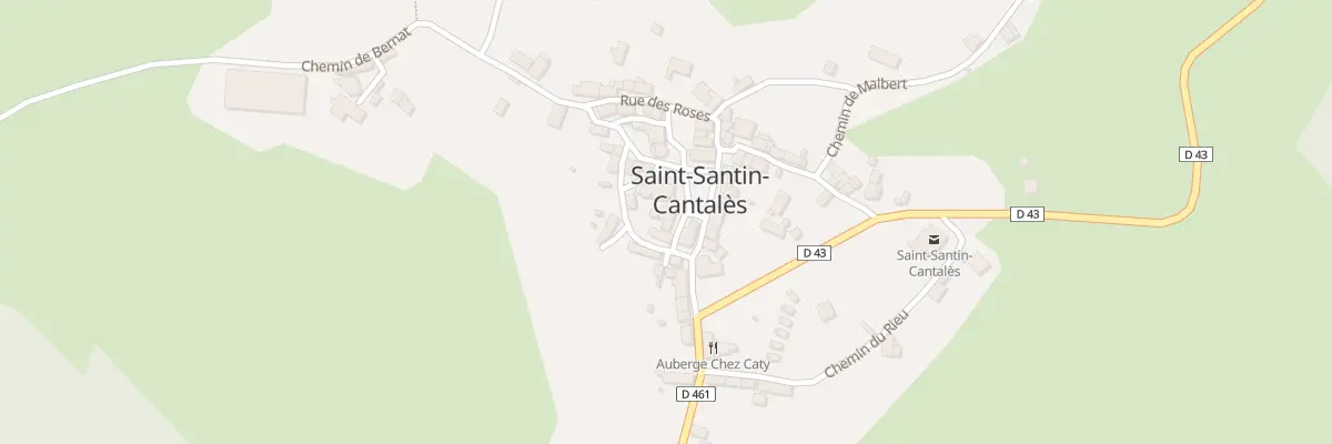 Plan du 5019 Le Bourg à Saint-Santin-Cantalès