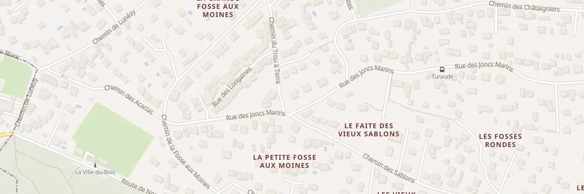 Plan du 218A Rue des Joncs Marins à La Ville-du-Bois