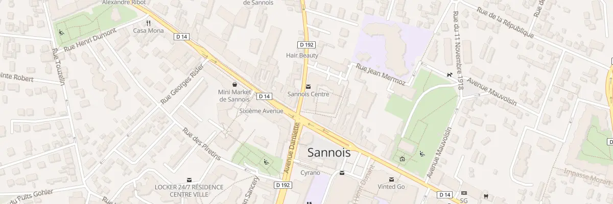 Plan du 3A Rue Maurice Utrillo à Sannois