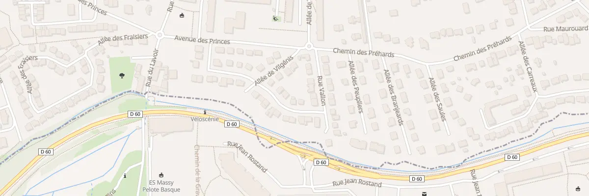 Plan du 19 Rue du Moulin de Grais à Verrières-le-Buisson