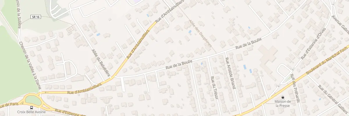 Plan du 76 Rue de la Boulie à Verrières-le-Buisson
