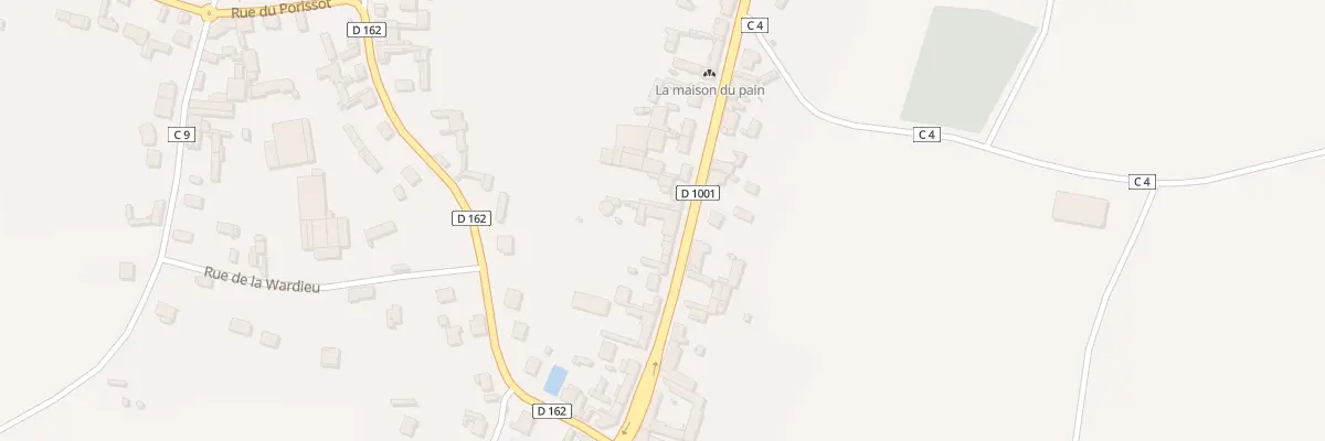 Plan du 59 Rte Nationale à Saint-Sauflieu