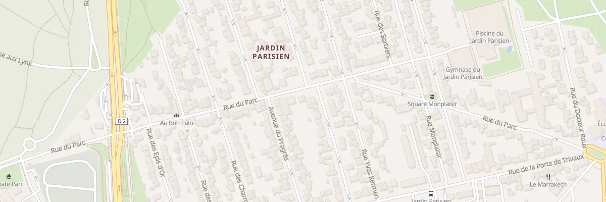 Plan du 65 Rue du Parc à Clamart