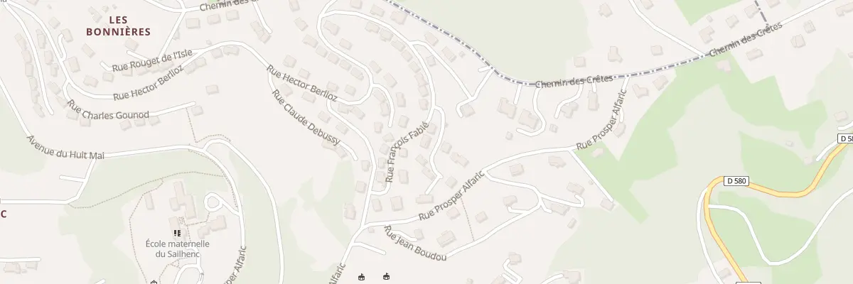 Plan du 50 Rue François Cogné à Decazeville