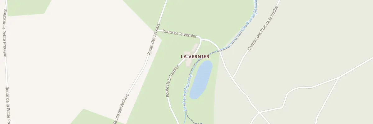 Plan du 77 La Vernier au Châtelet