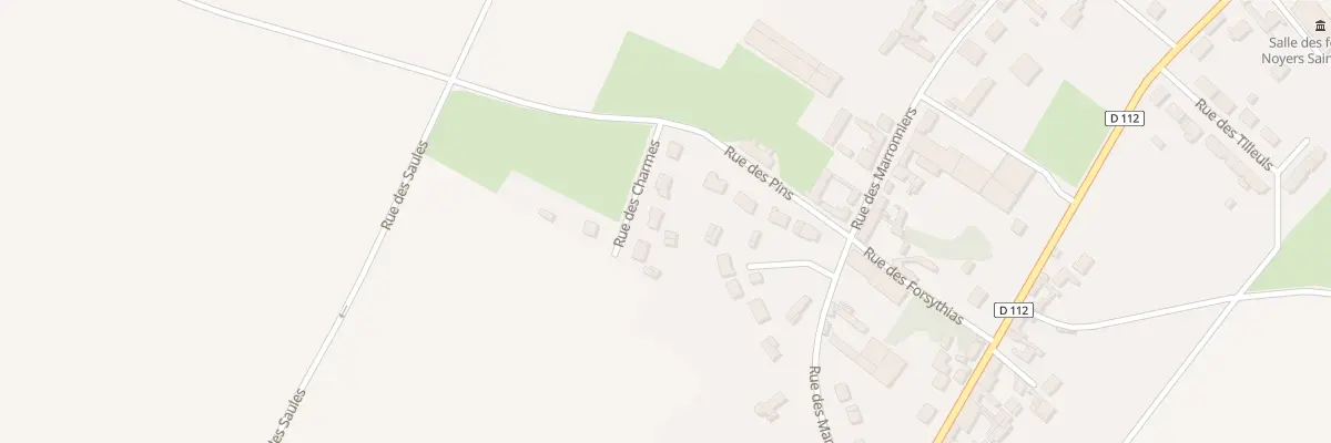 Plan du 59 Rue des Charmes à Noyers-Saint-Martin