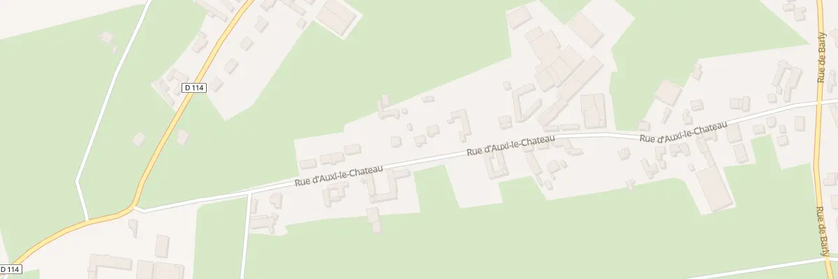 Plan du 66 Rue d’Auxi le Chateau à Bonnières