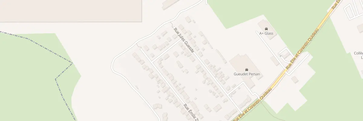 Plan du 29 Rue Jules Guesde à Persan
