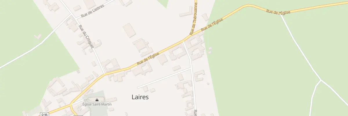 Plan du 2 Rue de Prédefin à Laires