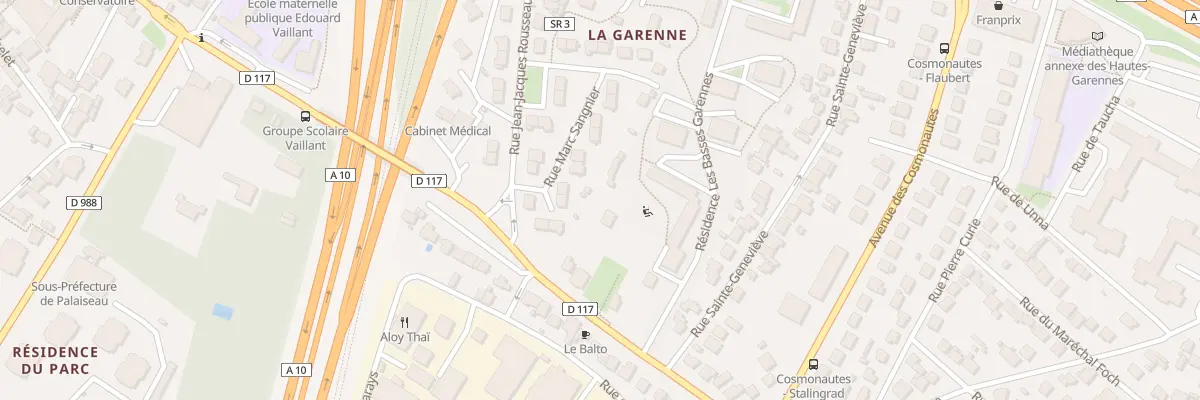 Plan du 41 Av Stalingrad à Palaiseau
