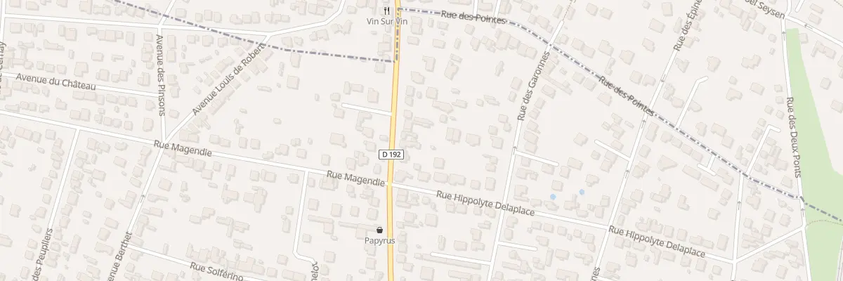 Plan du 100 Rue du Lnt Georges Keiser à Sannois