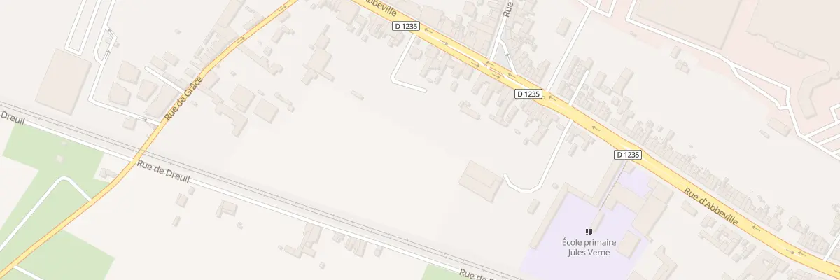 Plan du 379 Rue d’Abbeville à Amiens