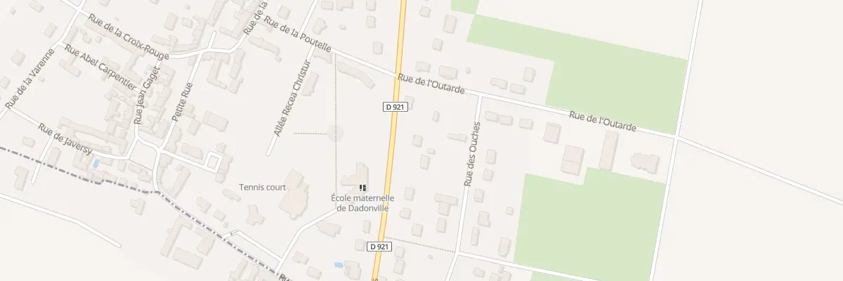 Plan du 108 Rte de Pithiviers à Dadonville