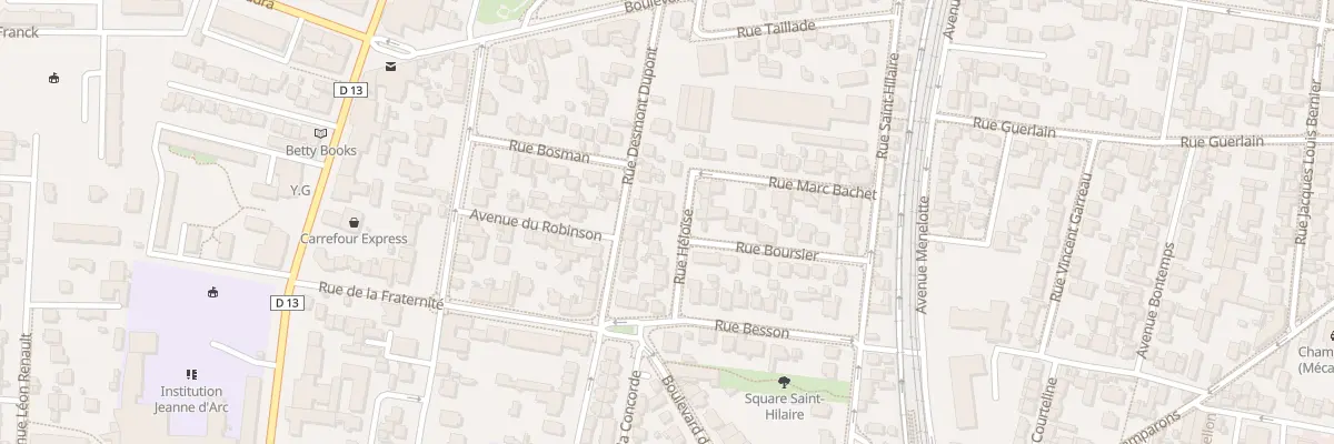 Plan du 13 Rue Héloïse à Colombes