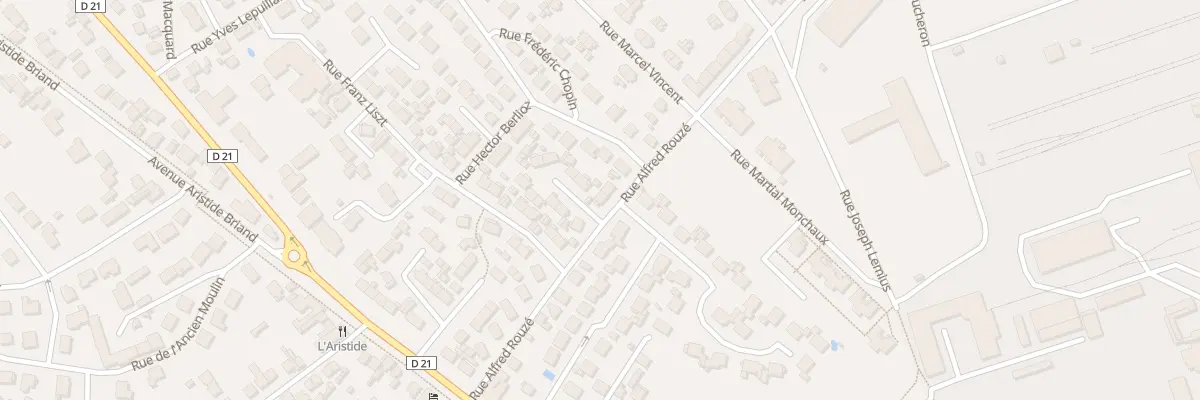 Plan du 8 Imp Alfred Rouzé à Chambly