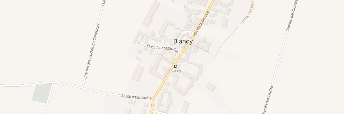 Plan du 24 Rue de Beauce à Blandy