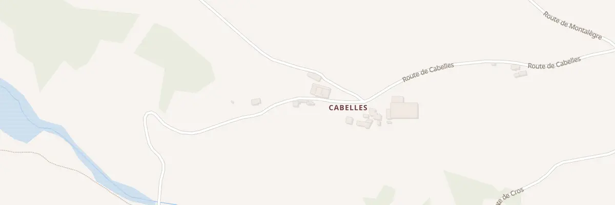Plan du 5124 Cabelles à Lugan