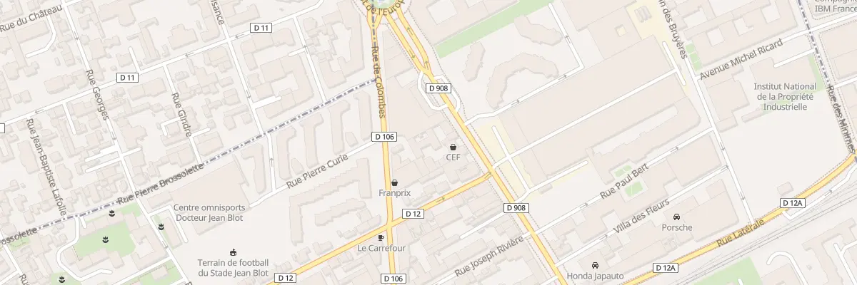 Plan du 131 Bd De Verdun à Courbevoie