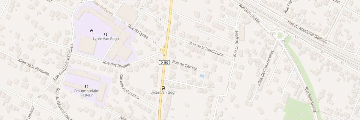 Plan du 91 Rue de Sannois à Ermont