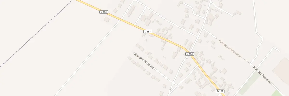 Plan du 144 Rue des Platanes à Noyers-Saint-Martin