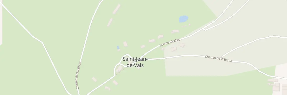 Plan du 5038 Saint Jean de Vals à Saint-Jean-de-Vals