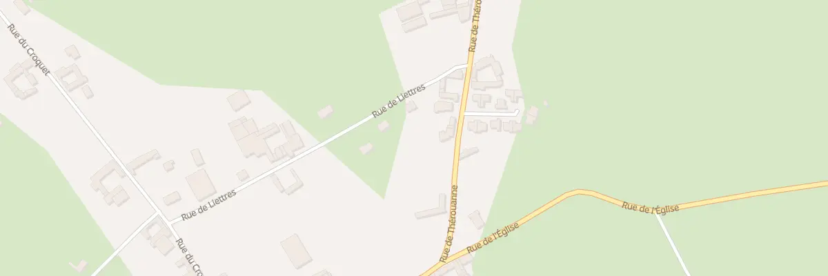 Plan du 5 Rue de Thérouanne à Laires