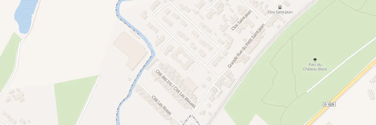 Plan du 274B Gr Grande Rue Petit St Jean à Amiens