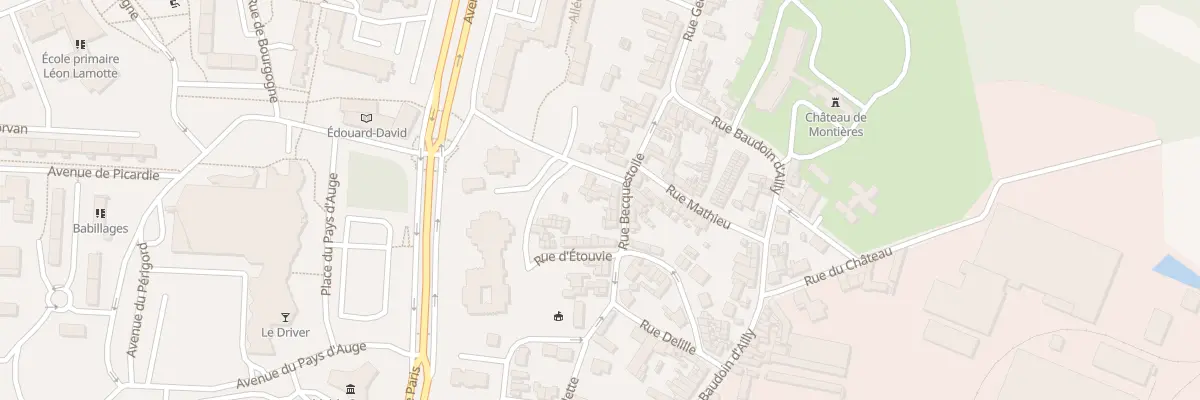 Plan du 9 Rue Becquestoile à Amiens