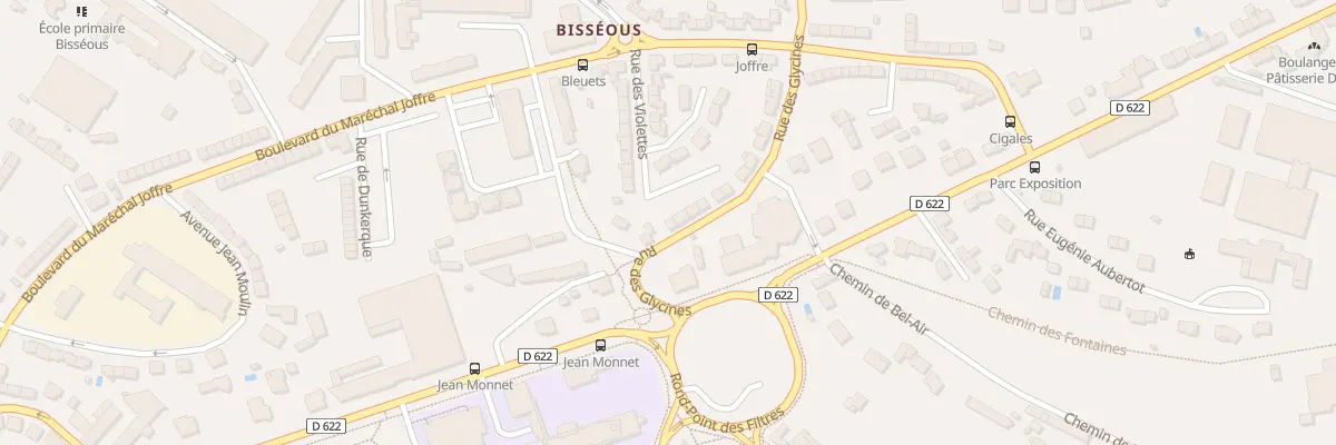 Plan du 9 Rue des Glycines à Castres