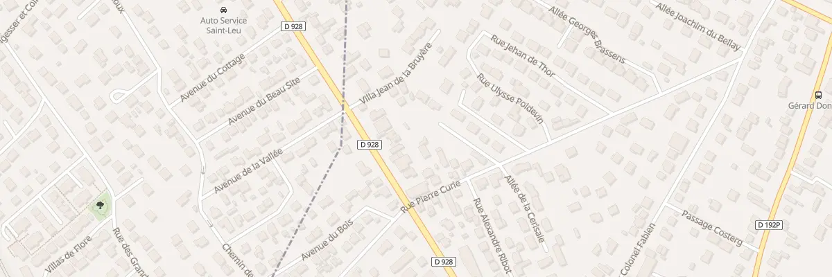 Plan du 94 Av General Leclerc à Saint-Prix