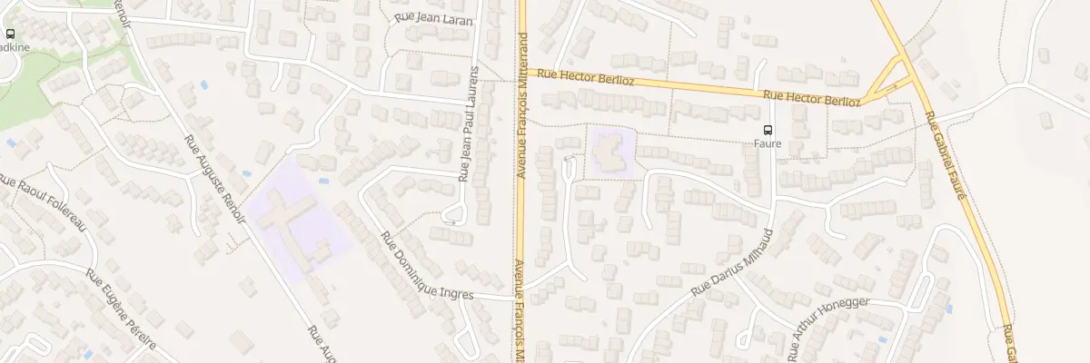 Plan du 21 Rue Francis Poulenc à Castres