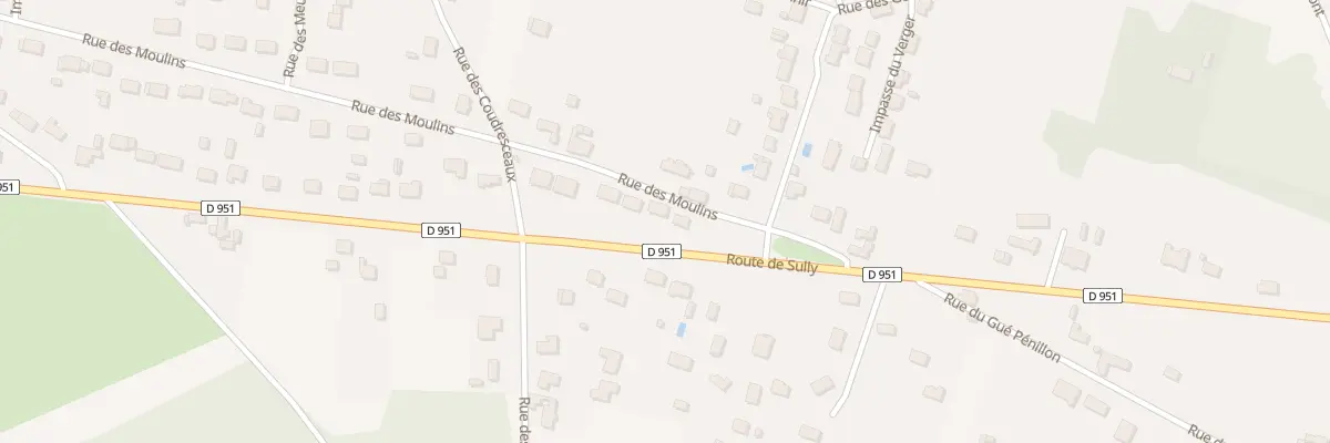 Plan du 58 Rue des Moulins à Neuvy-en-Sullias