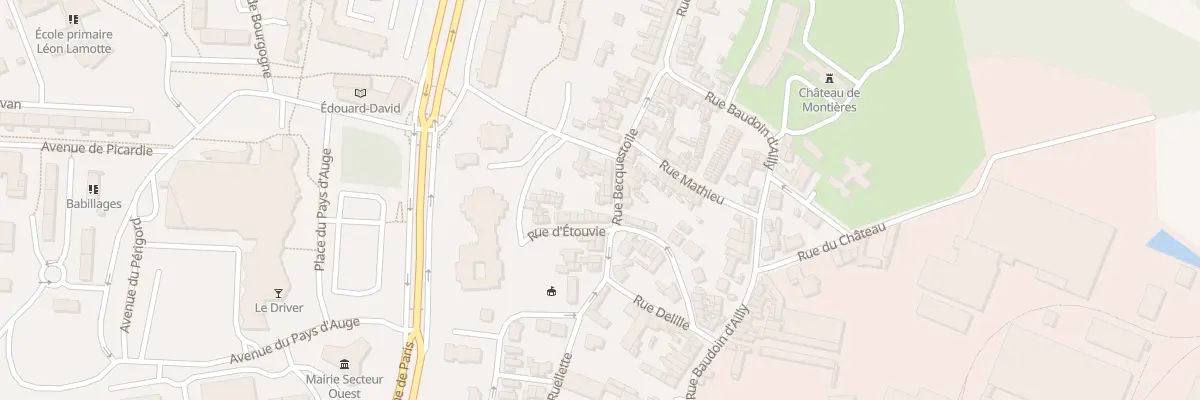Plan du 5 Rue Becquestoile à Amiens