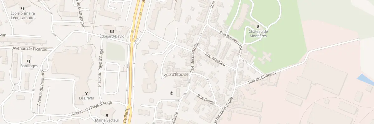 Plan du 7 Rue Becquestoile à Amiens