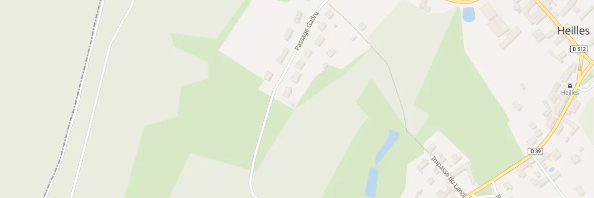Plan du 271 Pas Gadru à Heilles