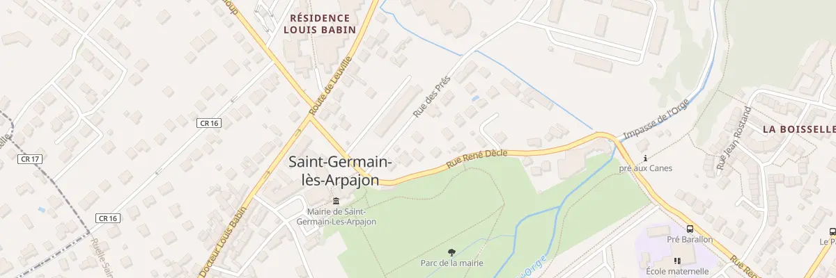 Plan du 8 Rue des Près à Saint-Germain-lès-Arpajon