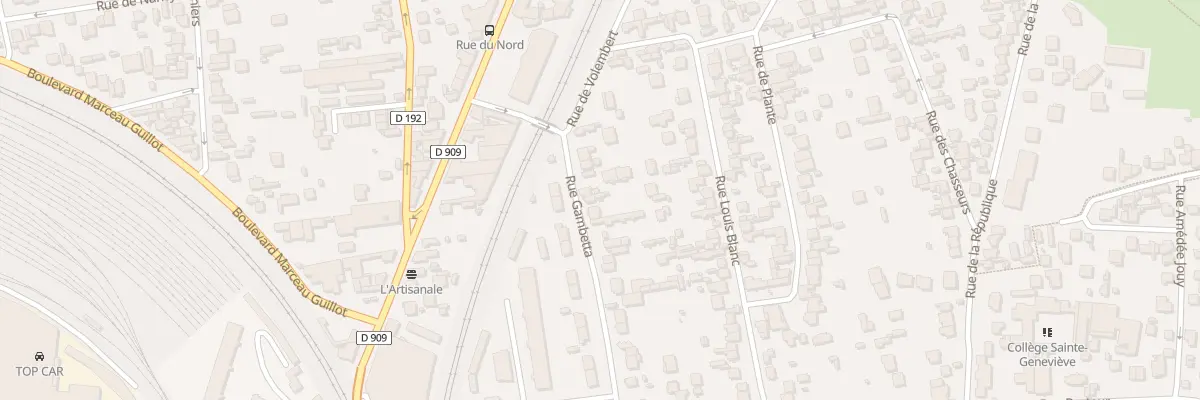 Plan du 110B Rue Gambetta à Argenteuil