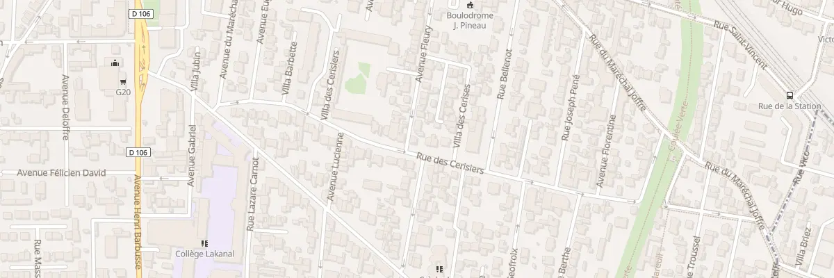 Plan du 53 Rue des Cerisiers à Colombes