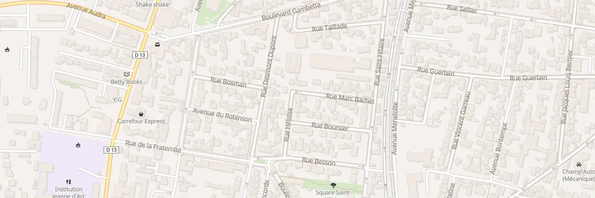 Plan du 19 Rue Marc Bachet à Colombes