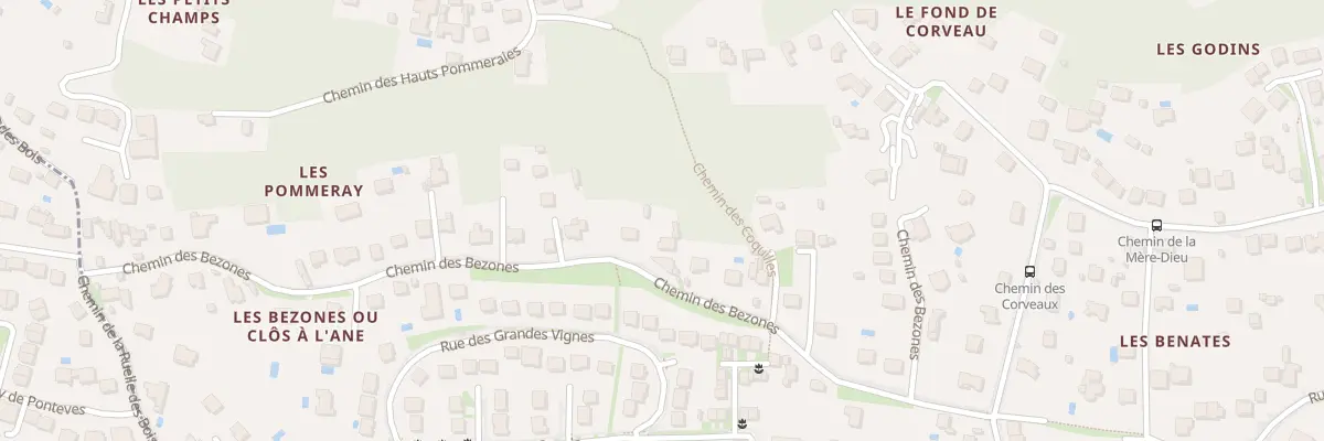 Plan du 34 Che des Bezones à Montlhéry