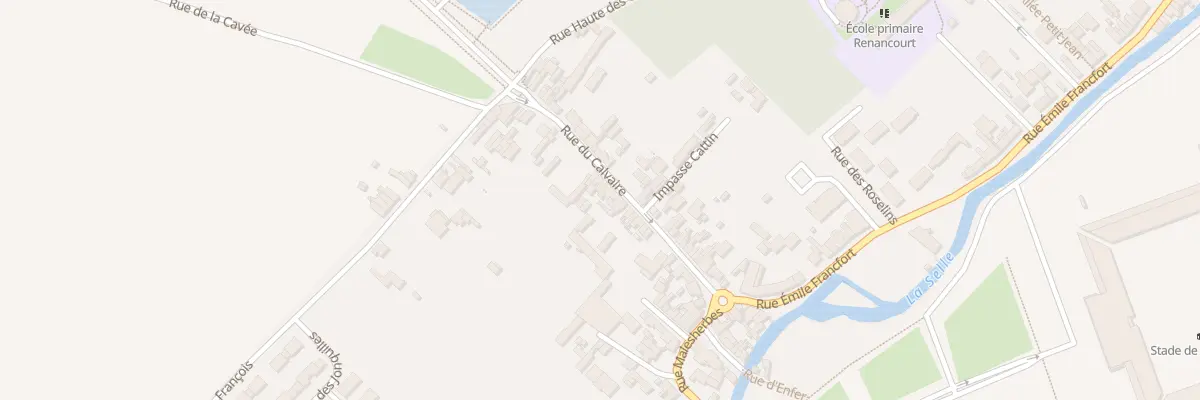 Plan du 51 Rue du Calvaire à Amiens
