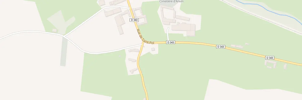 Plan du 243 Rue de Saint-pol à Anvin